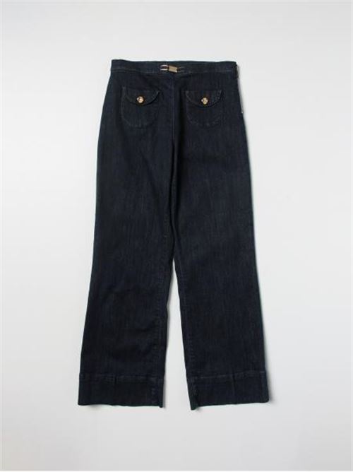 PANTALONE TROMBETTA IN DENIM C ELISABETTA FRANCHI La Mia Bambina | EFPA160C DS032 KEUNI/4000